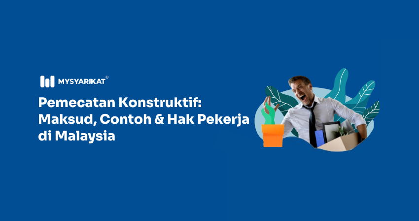 picture of a man packing, constructive dismissal