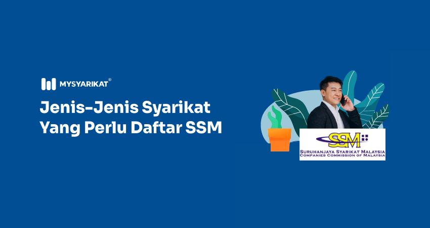 picture of a young businessman with SSM logo