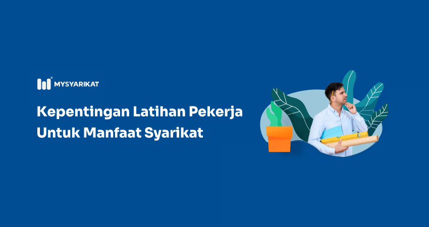 seorang pekerja memang kertas kerja dan sedang berfikir