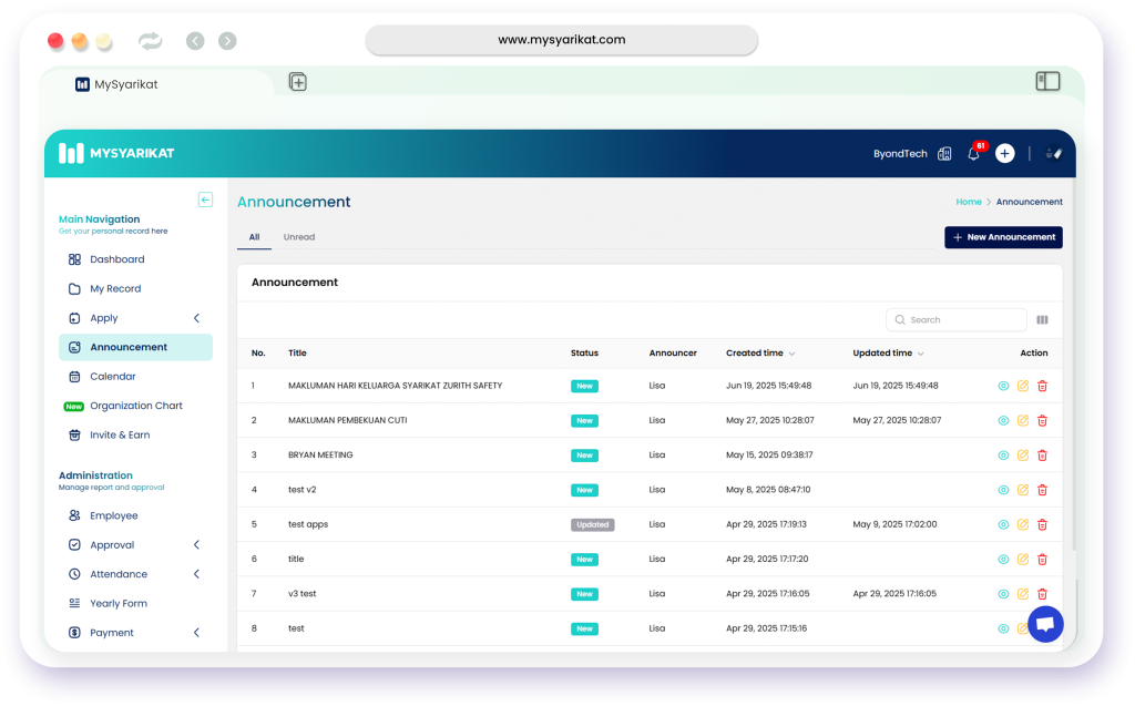 Preview 2 - Announcement