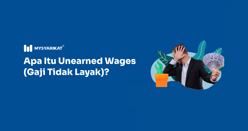 picture of a man afraid of see unearned wages
