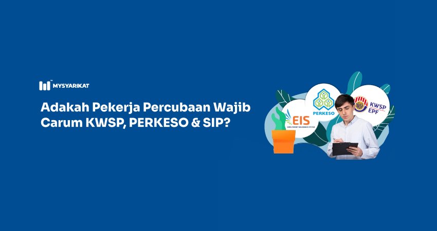 picture of probation employee calculating EPF, SOCSO, EIS